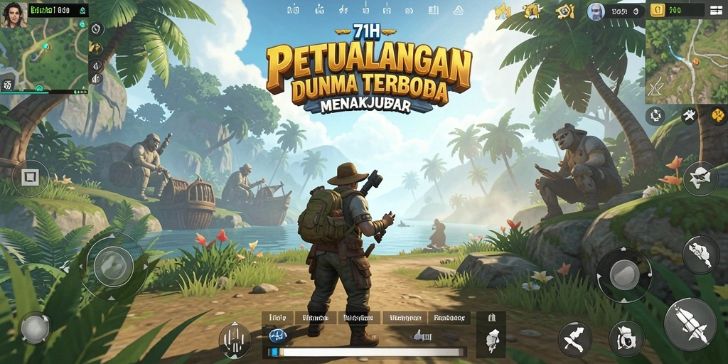 Gameplay menarik dari 71H dalam dunia Open World yang luas.