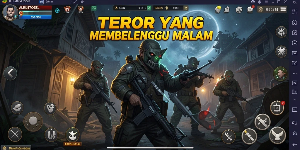 Tangkap momen menegangkan saat gameplay ALEXISTOGEL.