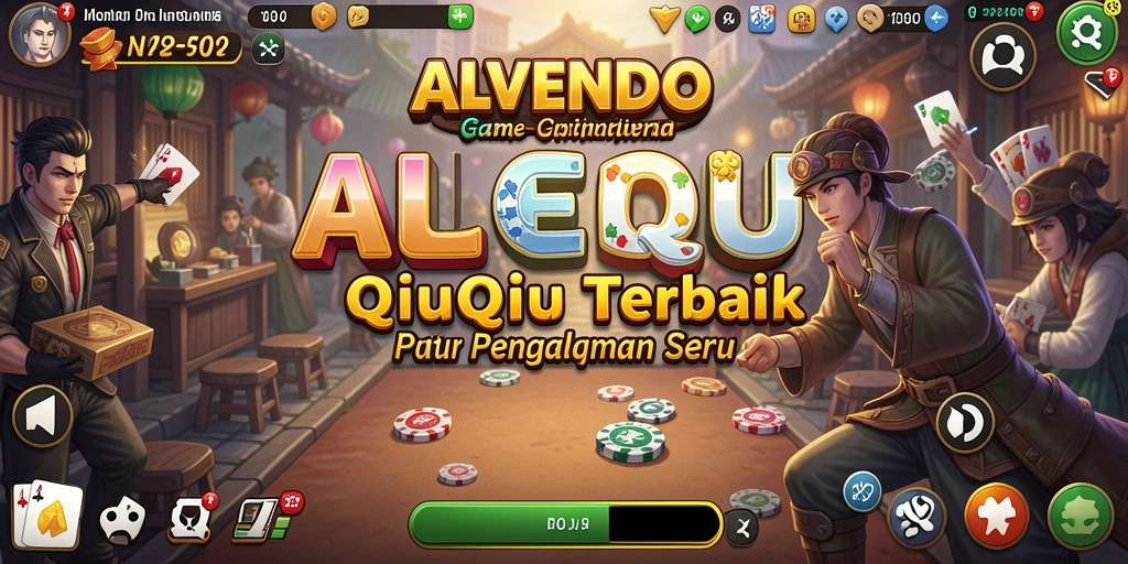Tangkapan layar gameplay QiuQiu yang menegangkan dan seru.