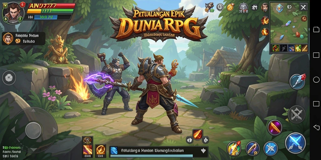 Gameplay seru AN777 dalam dunia RPG yang penuh petualangan.