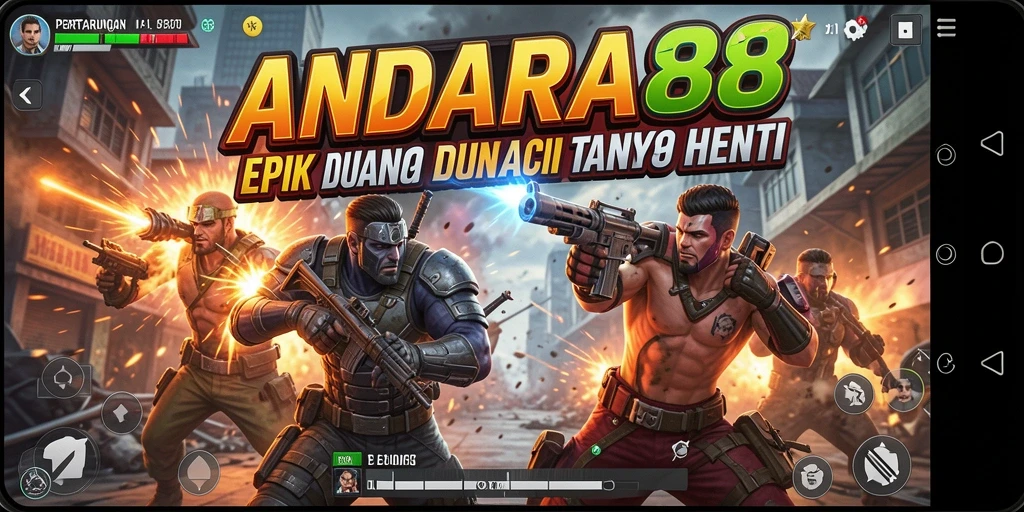Tampilkan gameplay Action yang mendebarkan di ANDARA88.
