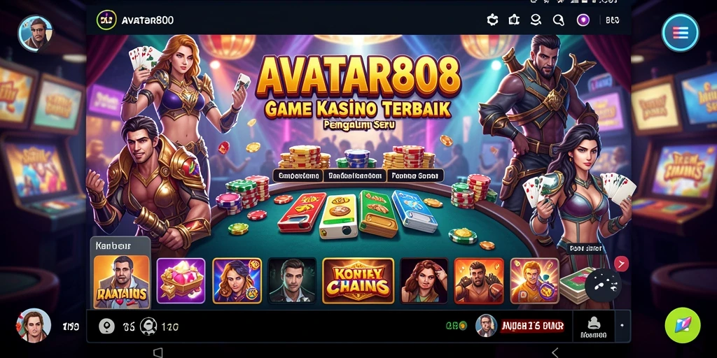 Tampilan menakjubkan dari gameplay AVATAR808 yang seru.