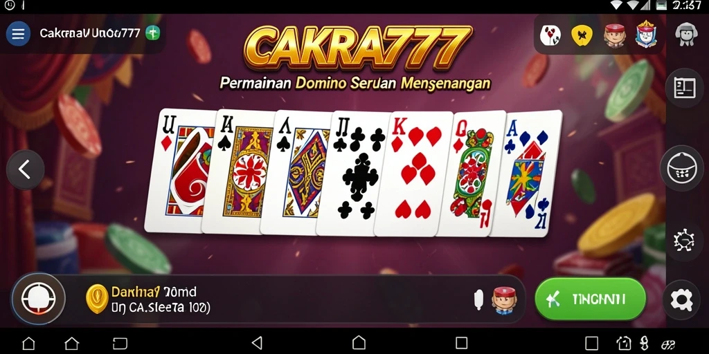 Tampilan gameplay CAKRA777 yang seru dan penuh tantangan.