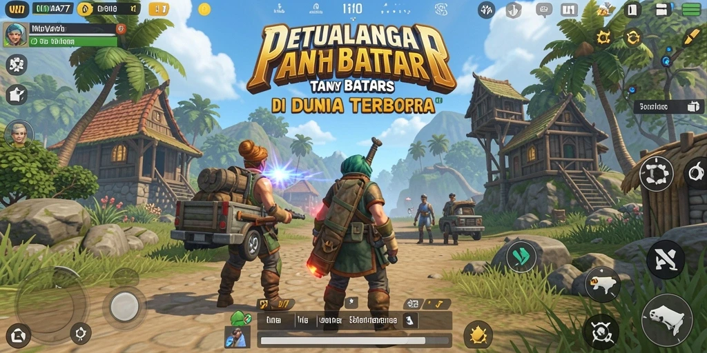 Gameplay INOVA77 menampilkan eksplorasi dunia terbuka yang mendalam.