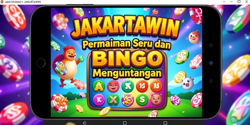 Tampilan menarik dari gameplay Bingo di JAKARTAWIN.