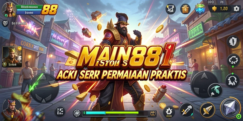Tangkapan layar dari gameplay mendebarkan MAIN88 dengan aksi yang intens.
