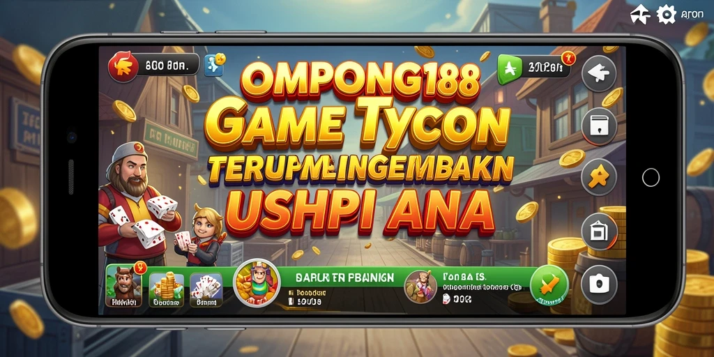 Screenshot OMPONG188 menampilkan aktivitas gameplay yang menarik di dunia Tycoon.