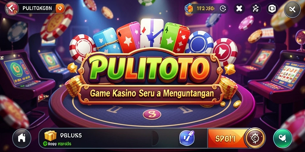 Tangkapan layar utama menampilkan gameplay yang mengasyikkan di PULITOTO.