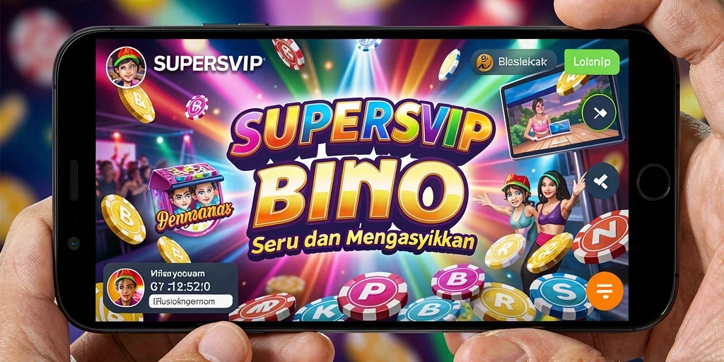 Tampilan gameplay seru dari permainan Bingo di SUPERSVIP.