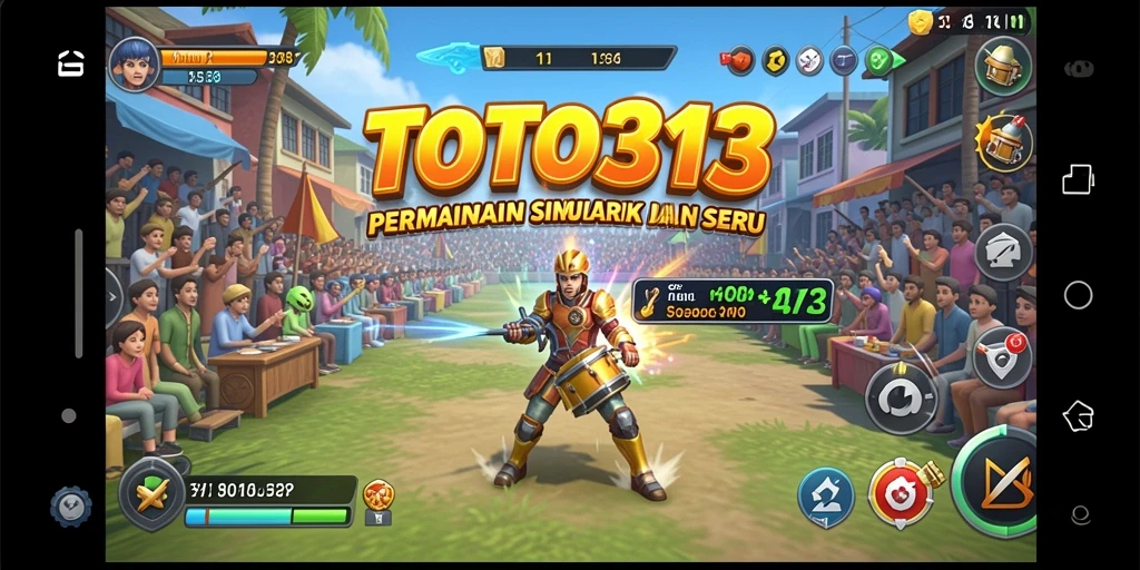 Tampilan gameplay TOTO313 yang seru dan interaktif.
