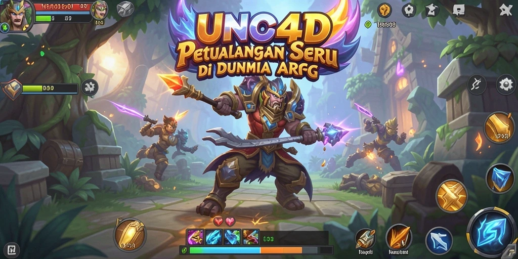 Gameplay seru di dunia fantasi <strong>UNO4D</strong> yang penuh tantangan.